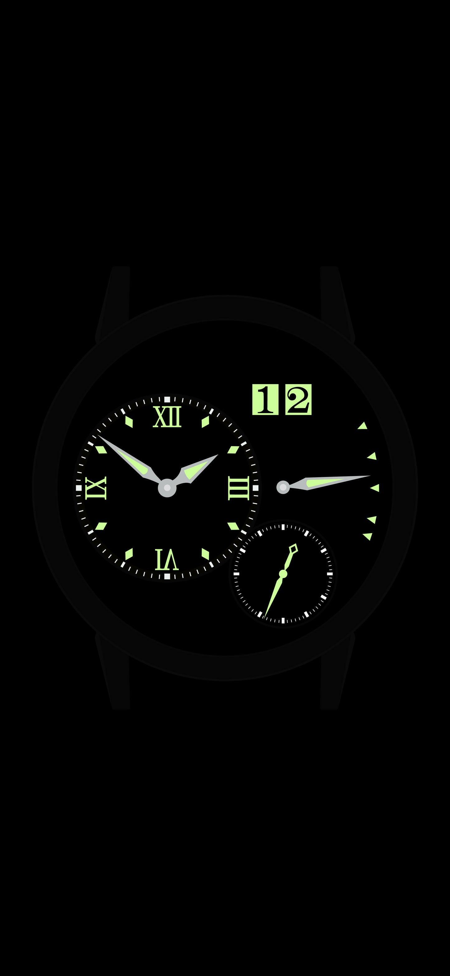 Wallpaper #1 "Lumen" Inspired by the Grand Lange 1 Lumen
